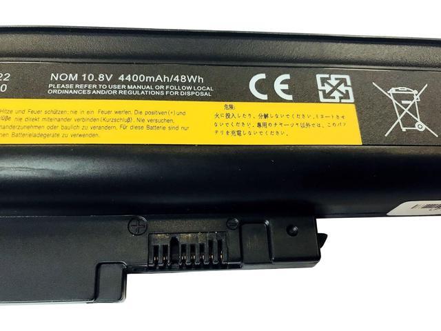 GHU New Battery 48 Wh Replacement 40Y6799 40Y6797 92P1141 Compatible with Lenovo ThinkPad Notebook T60 T500 W500 R500 R60 92P1133 42T4511 42T4504...