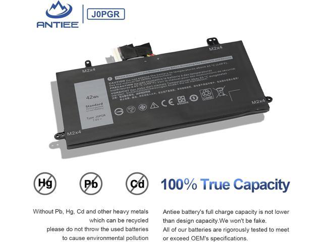 ANTIEE 42Wh J0PGR Laptop Battery Compatible with Dell Latitude 5285 2-in-1, Latitude 5290 2-in-1 Series T17G T17G001 T17G002 0J0PGR JOPGR 0RDYCT...