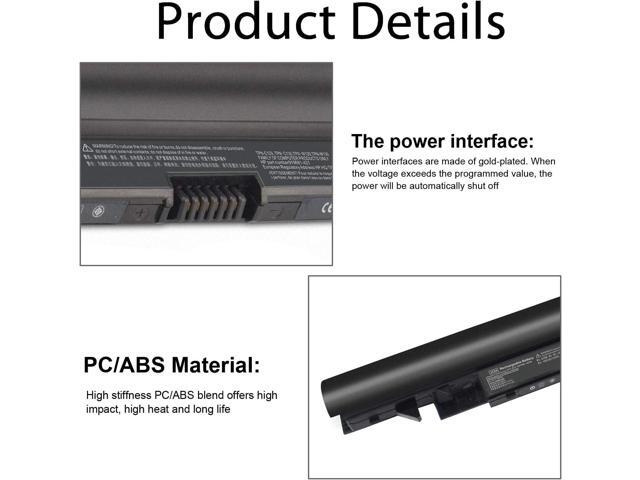 DMKAOLLK JC03 JC04 919700-850 919681-421 HSTNN-LB7V HSTNN-DB8E TPN-C129 Battery for HP 15-BS 15-BW 17-BS 17-AK 17z 15- bs0xx Series HP 255 G6 250...