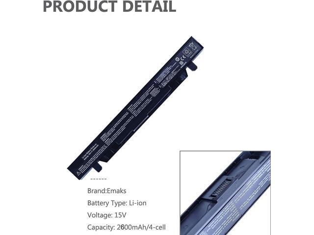 A41N1424 Battery for Asus (ROG) GL552V GL552VW GL552VW-DH74 DH71 GL552JX GL552J GL552;ZX50JX X50J X555 ZX50 FZ50 FX50VW;FX-Plus FX-PRO 6300...