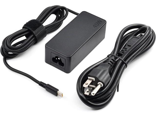 45W Type-C USB-C Laptop Charger Replacement for Lenovo 45w Yoga 910 C940 S940 730-13 Chromebook 100e 300e c330 500e C340 Charger ThinkPad E480 L590...