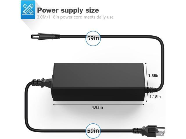 90W Power Supply Cord Charger Adapter for HP Pavilion Dv4 Dv6 Dv7 G50 G60 G60T G61 G62 G72 2000;Elitebook 8460p 8440p 2540p 8470p 2560p 6930p 2570p...