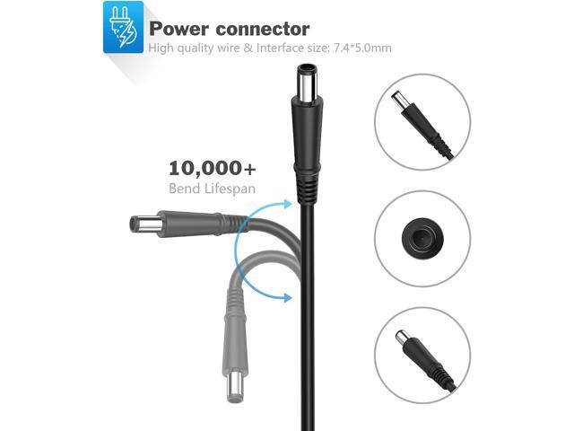 90W Power Supply Cord Charger Adapter for HP Pavilion Dv4 Dv6 Dv7 G50 G60 G60T G61 G62 G72 2000;Elitebook 8460p 8440p 2540p 8470p 2560p 6930p 2570p...