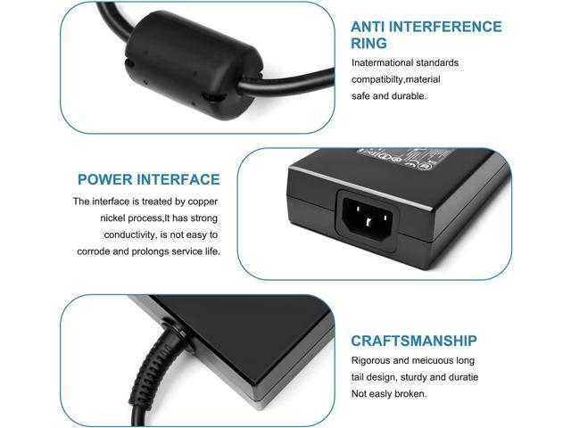 230W USB Tip Power Cord Charger for MSI GE76 GE66 Raider MSI GP76 GP66 Leopard Laptops (20V 11.5A)