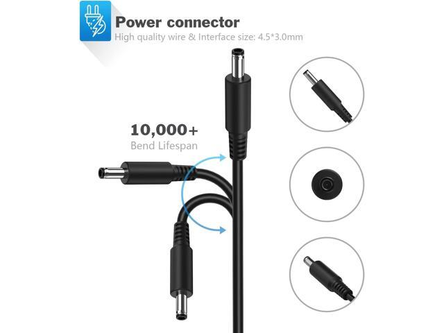 45W Laptop Charger for Dell Inspiron 15 3000 5000 15-3552 3555 3558 3565 3567 5551 5552 5555 5558 5559 5565 5567 5568 5578 7558 7568 7569 7579...