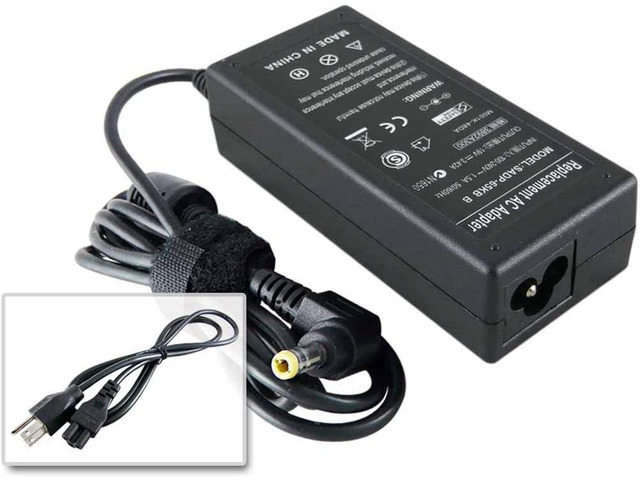 AC Adapter Charger for Toshiba Satellite Radius P55W-B5220, P55W-B5224; Toshiba Satellite C55-B5100, C75D-B7100, C55T-B5349; Toshiba Satellite...