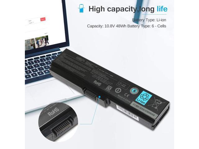 Replacement 10.8V 48Wh PA3817U-1BRS Battery for Toshiba Satellite L655 L755 L775 L775D L745 L675 L675D A665 C655 C675 P745 P755 M645-S4070...