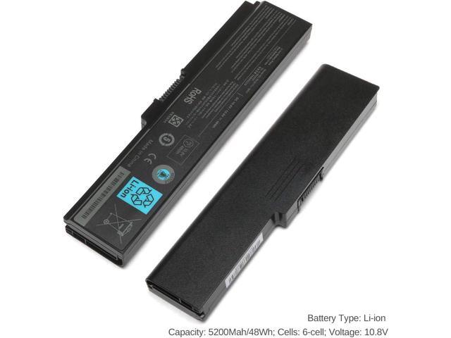 Replacement 10.8V 48Wh PA3817U-1BRS Battery for Toshiba Satellite L655 L755 L775 L775D L745 L675 L675D A665 C655 C675 P745 P755 M645-S4070...