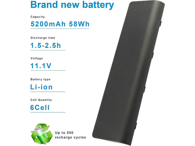 ASUNCELL MU06 MU09 New Laptop Battery for HP 593553-001 593554-001 636631-001 Pavilion G6 G7 G62 G72 G4 Presario CQ32 CQ42 CQ43 CQ56 CQ62 CQ72...