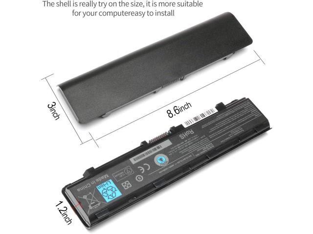 10.8V 48WH PA5024U-1BRS Battery Replace for Toshiba Satellite C55-A C55T C855 C855D L855 L875 S855 P855 Series C55-A5300 P855-S5312 PA5109U-1BRS...