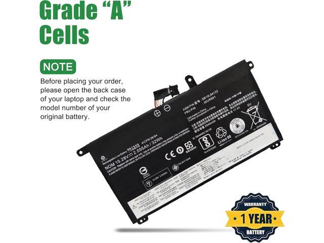 00UR891 SB10L84122 Laptop Battery Replacement for Lenovo ThinkPad T570 T580 P51s P52s Series Notebook 00UR892 SB10L84123 00UR890 01AV493 SB10L84121...