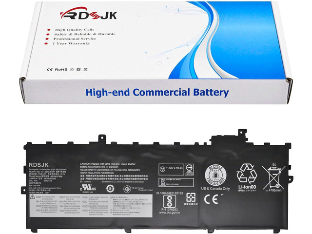 01AV429 01AV430 01AV431 01AV494 Laptop Battery for Lenovo ThinkPad X1 Carbon 5th Gen 2017 6th Gen 2018 Series SB10K97586 SB10K97587 SB10K97588...