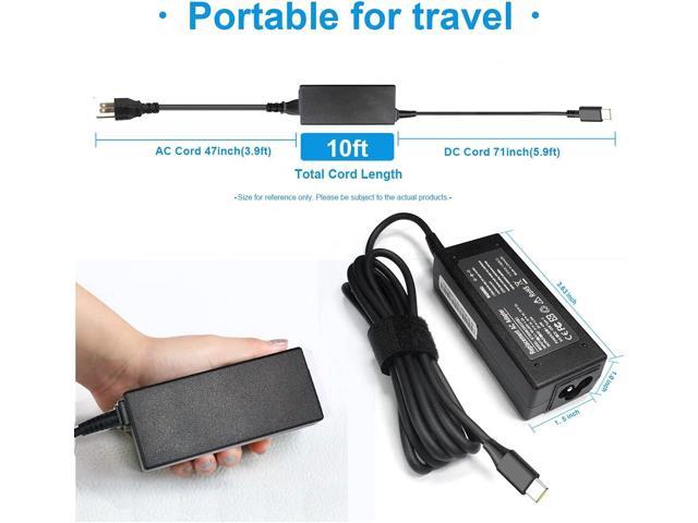 45W USB C Charger for HP Chromebook X360 14 14A G5 11 11A G8 G7 G6 G1 G2 EE 14-CA000 11-AE000 14-ca061dx 14-ca051wm 14-ca052wm 14-ca091wm...