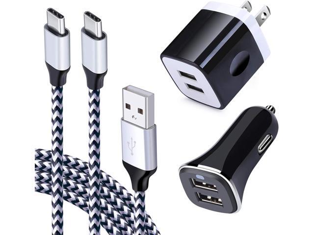 Fast Charger Type C Car Charger for Samsung Galaxy S22 Ultra /S22 +/S21/S20 fe /S20 A13 5G, A21, A12,A42,A52, A32, A11,Note 22/20, Dual Port Car...