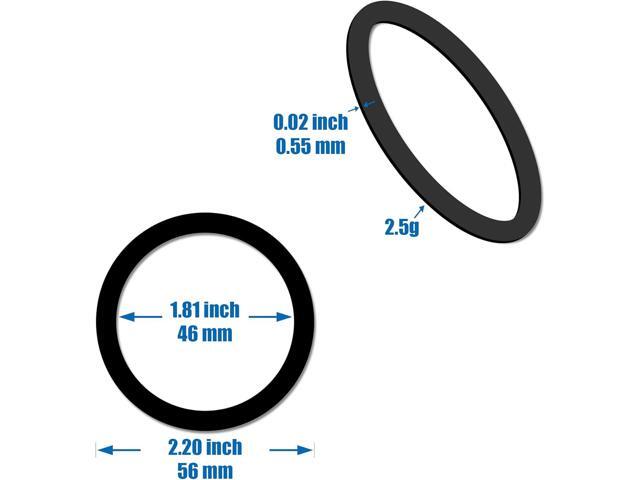 WYNK Universal Metal Rings 6 PCS Compatible for Apple Magsafe Charger/Wallet/Battery Pack, Compatible with iPhone 15/14/13/12...