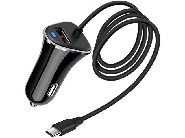 3.4A Car Charger Adapter for Samsung Galaxy Z Flip 7/Z Fold 7/S25 Edge/S24 Ultra/S23/S22/S21 5G/S20/S9/S8,Google Pixel 9 Pro...