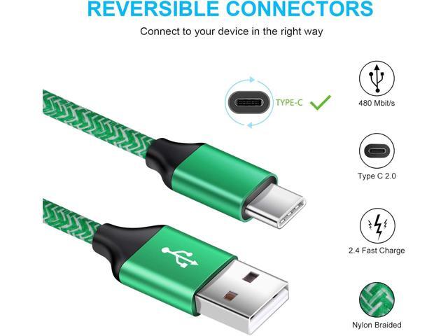Type C Charger Cable Fast Charging for Samsung Galaxy S25 S25+ S25 Ultra S24 FE S23 S22 S21 Ultra S20 FE S10E A16 A15 A14 5G A55 A54 A53 A10E A11...