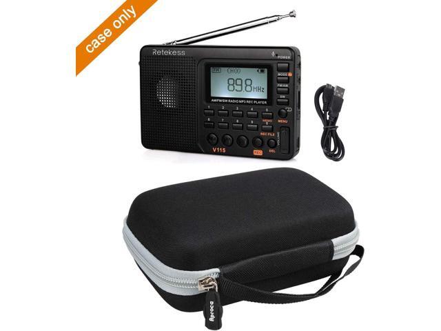 Aproca Hard Storage Travel Case for Retekess V115 Portable AM FM Radio
