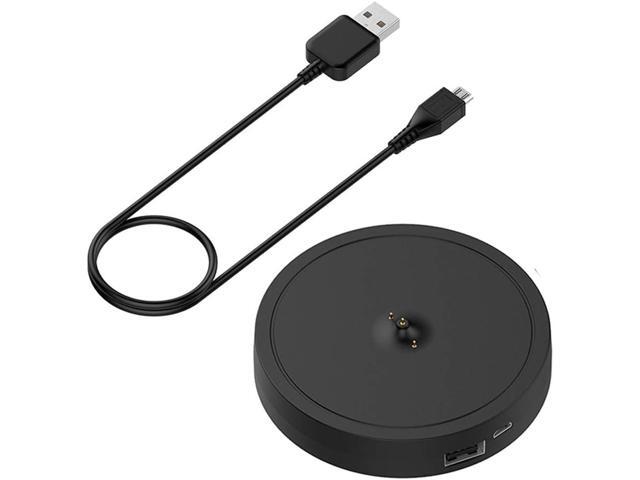 Power Up Charging Dock Copatible with Ultimate Ears UE Boom 3/Megaboom 3, Charger Stand Station with Extra 5V1A USB Port, 3.3ft USB Cable (Black)