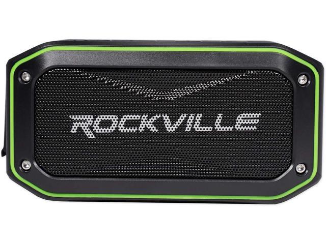 Rockville (2) Rock Anywhere Waterproof Portable Bluetooth Speakers+TWS Linking