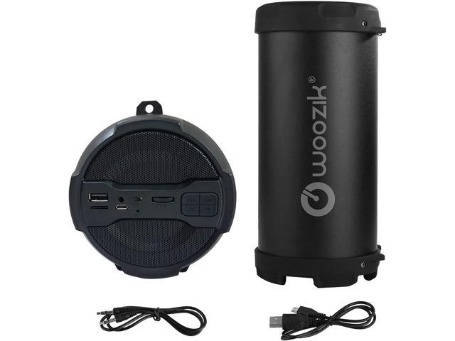 WOOZIK Rockit Go / S213 Bluetooth Speaker, Wireless Boombox Indoor/Outdoor with FM Radio,Micro SD Card, USB, AUX 3.5mm Support, Rechargeable...