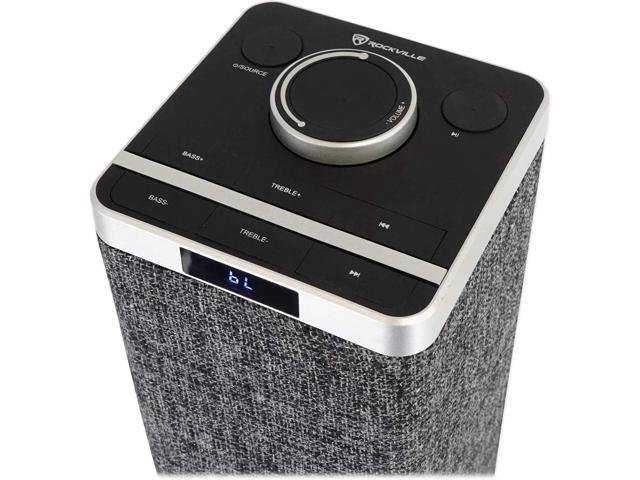 Rockville ONE-Tower 200W Peak / 60W RMS All-in-One Tower Bluetooth Speaker System, HDMI ARC, Optical, RCA, USB Playback, for Home Theater and Music...