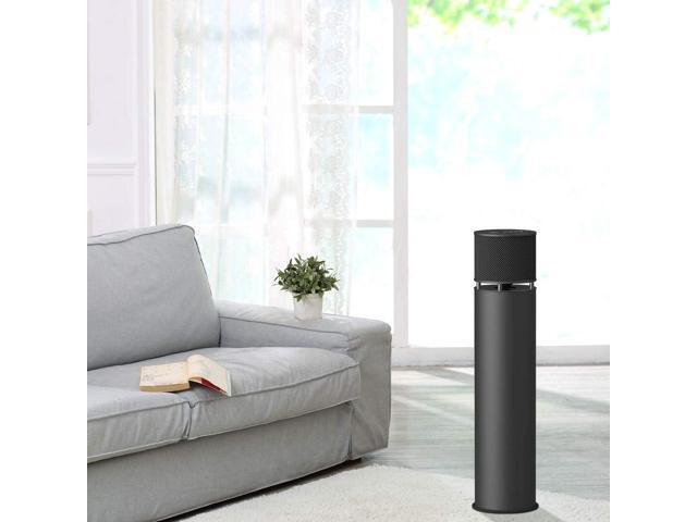 ABRAMTEK 100W Bluetooth Speaker, E600 High Power Wireless Speaker with Super Bass Subwoofer and 360 Sound for Home Office Party Outdoor (Grey)