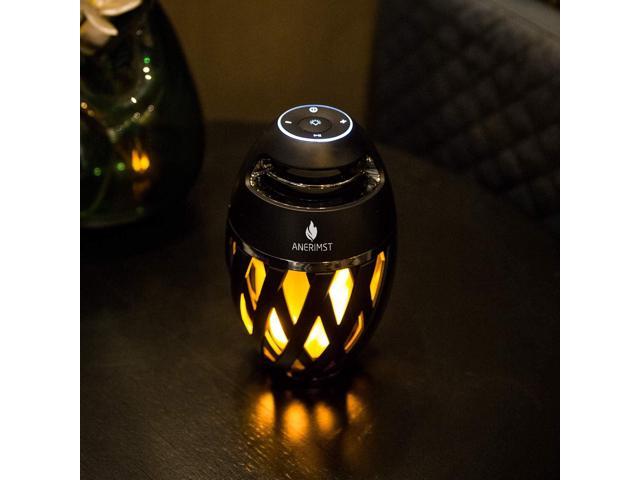 Outdoor Bluetooth Speaker with Flame Atmosphere, Electronics Gifts for Men, Women, Cool Gadgets for Porch Garden Parties, BT5.0, 5W Stereo Sound,...