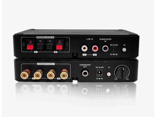 WSA-5RP Wireless Surround Sound Rear Speakers Kit with 2 x 50W Amplifier Built-in, 5.2G / 5.8GHz Dual Band Selectable, Total 106 RF Channel Auto...