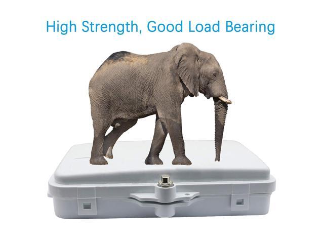 PNGKNYOCN 4 Core FTTH Fiber Distribution Box, 4 Port Fiber Distribution Box Splitter Box, for SC, FC, E2000 Adapters