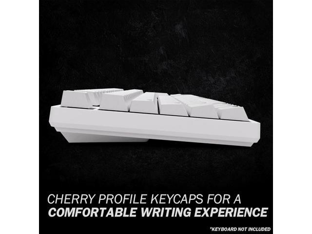 HK Gaming Custom Keycaps Dye Sublimation PBT Keycap Set for Mechanical Keyboard 139 Keys Cherry Profile ANSI US-Layout Compatible with...