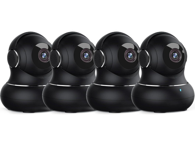 litokam 2K Indoor Security Camera, Cameras for Home Security with 360°Motion Detection, WiFi Baby Monitor for Baby/Elder/Dog, Pan/Tilt Pet Cam with...