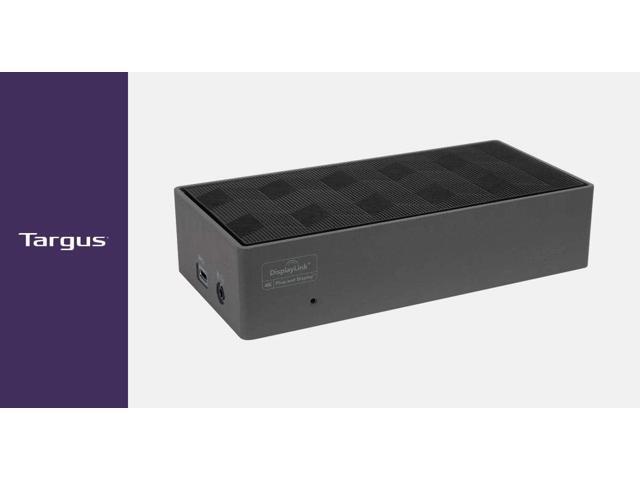 Targus USB-C Universal DV4K Docking Station with 100W Power (DOCK190USZ)