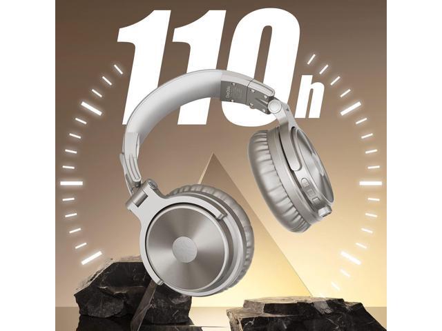 OneOdio Bluetooth Over Ear Headphones, 110 Hrs Wireless/Wired Stereo Sound Foldable Headsets with Deep Bass 50mm Neodymium Drivers for...