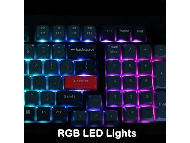 Keychron V5 Max Custom Wirless Mechanical Keyboard, 2.4 GHz/Bluetooth/Wired 3-Mode 100 Keys RGB Backlight QMK/VIA Programmable Macro, Hot-Swap...