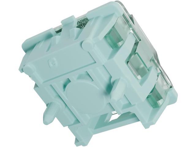 Gateron Magnetic Jade Pro Keyboard Switches, Linear Factory Pre-lubed Freely Setting Pre-Travel 20mm Longer Spring Key Switches Only for Magnetic...