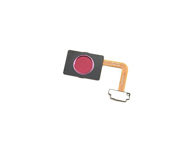 New Home Button For LG G7 ThinQ G710 G710EM Fingerprint Touch ID Sensor Flex Cable Ribbon (Red)