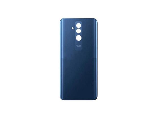 Mate20 lite Back Battery Door Housing Glass Cover With Camera Lens Adhesive Glue Replace Part For Huawei Mate 20 Lite (Blue)