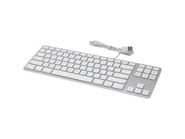 Matias Wired Aluminum Tenkeyless Keyboard for Mac - Silver