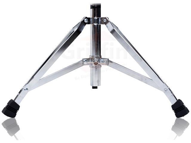 Drum Throne Stand by GRIFFIN Padded Drummer?s Seat Comfortable Drum Set Percussion Chair for Adults Professional Musicians Guitar Stool...