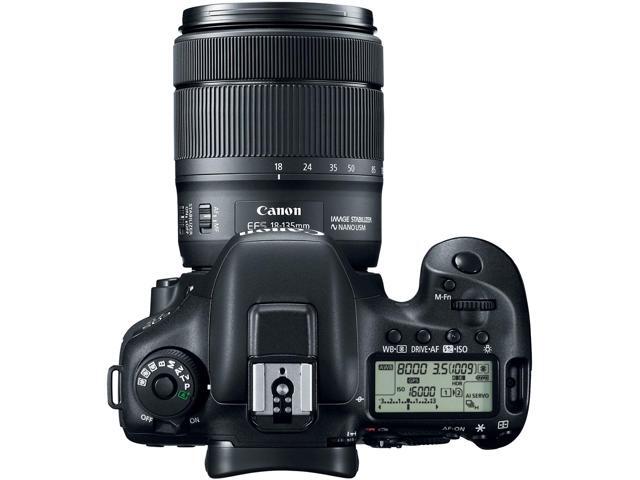 Canon EOS 7D Mark II DSLR Camera with 18-135mm Lens & W-E1 Wi-Fi Adapter With Memory Card Kit, Filter Kit, Backpack, Tripod, LED Light and Cleaning...
