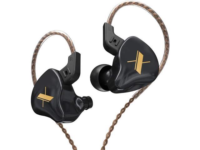 KZ EDX in-Ear Monitors, HiFi Stereo Stage/Studio IEM Wired Noise Isolating Sport Earphones/Earbuds/Headphones with Detachable Cable 2Pin for.