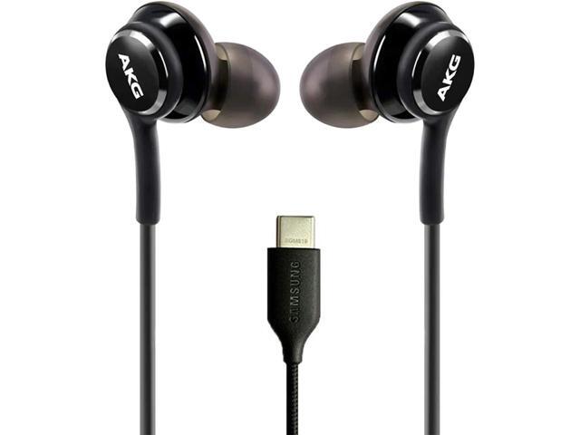 in-Ear AKG Wired Earbuds with Microphone USB-C Earbuds with Braided Cable AKG Headphones with Mic Compatible with Samsung Galaxy S24 Ultra, S24+,.