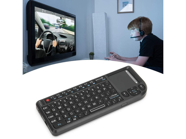 Wireless Mini Keyboard,Neutral Founctional, Keyboard,Touchpad Threeinone Multifunctional Wireless Keyboard 2.4G Mouth Touchpad Floating Operation