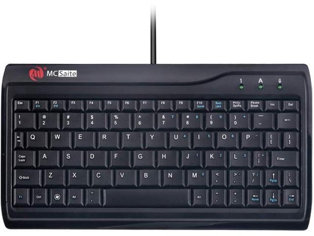 Super Mini Wired Keyboard, MCSaite Full Size 78 Keys Keypad Small Portable Fit with Professional or Industrial Use for Computer Laptop Mac Notebook