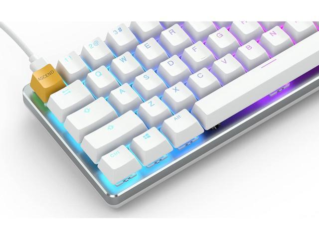 GLORIOUS GMMK White Ice Edition - Compact (Pre-Built)