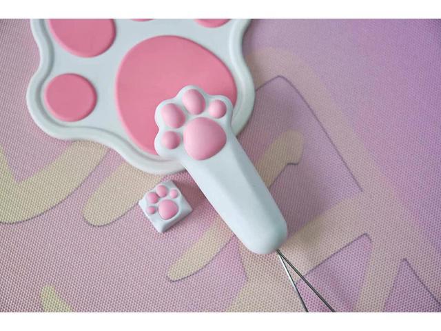 FKZ ZOMOPLUS Keycap Puller,Custom Keycap Puller,Cute Cat Paw Custom Keycap Puller,Mechanical Keyboard Keycap Removal Tool (Cat Paw)