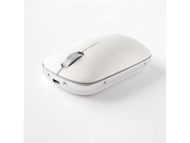 Azio Retro Classic Bluetooth Mouse (Maple) - Wireless, Genuine Leather Topped with Pixart Precision Tracker (RM-RCM-L-06)