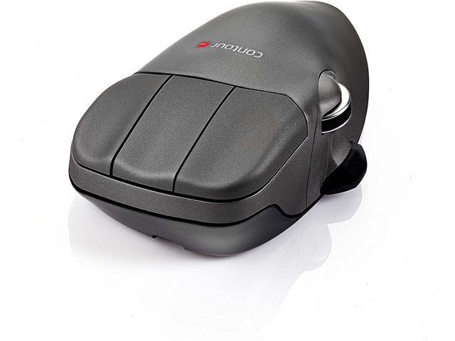 Contour Design Contour Mouse Wired - Wired Ergonomic Mouse for Laptop and Desktop Computer Use - 2.4GHz Computer Mouse with 5 Programmable Buttons.