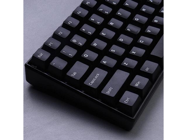 Filco Cherry Ducky iKBC Mechanical Gaming Keyboard - 139 Keys PBT Cherry Profile Double Shot White On Black Keycaps